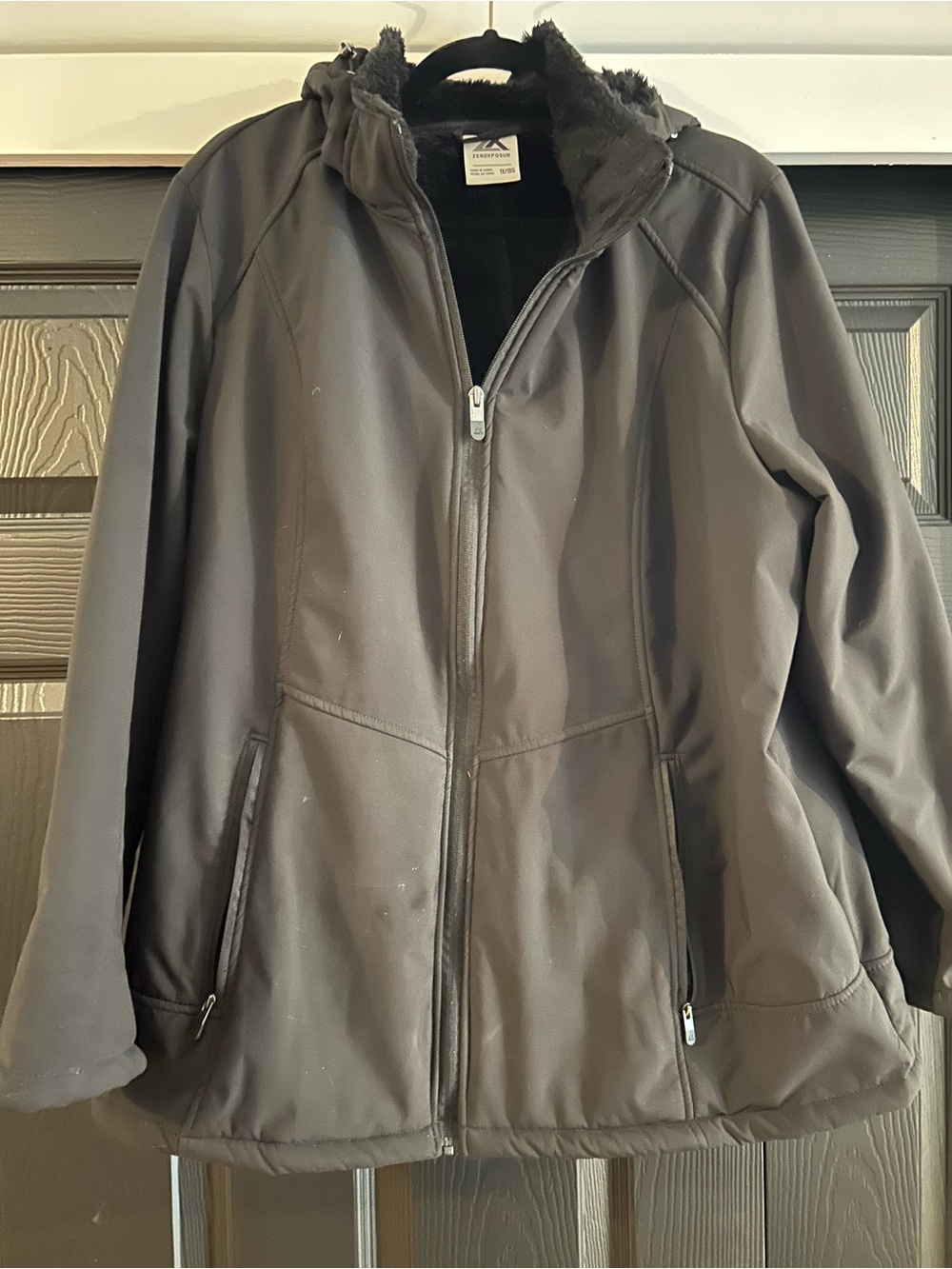 ZeroXposur Warm Women’s Black Hooded Jacket